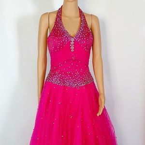 NWT Tiffany  Embellished Ballgown Dress in Calypso